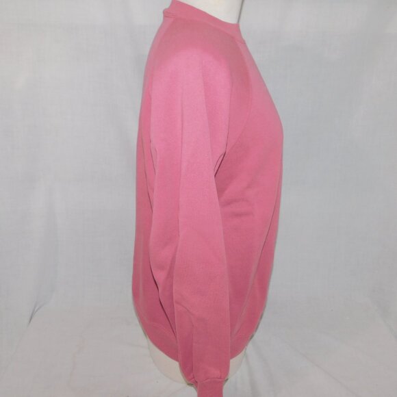 Vintage Womens XL Dusty Rose / Pink Girls Friendship Embroidered Sweatshirt - Picture 5 of 9